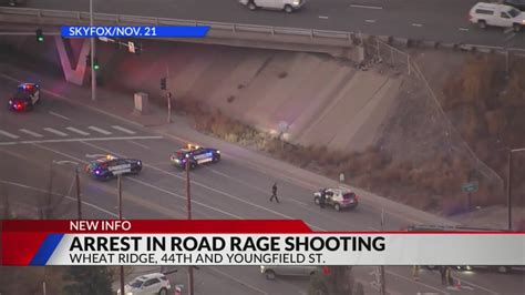 Wheat Ridge road rage shooting suspect arrested